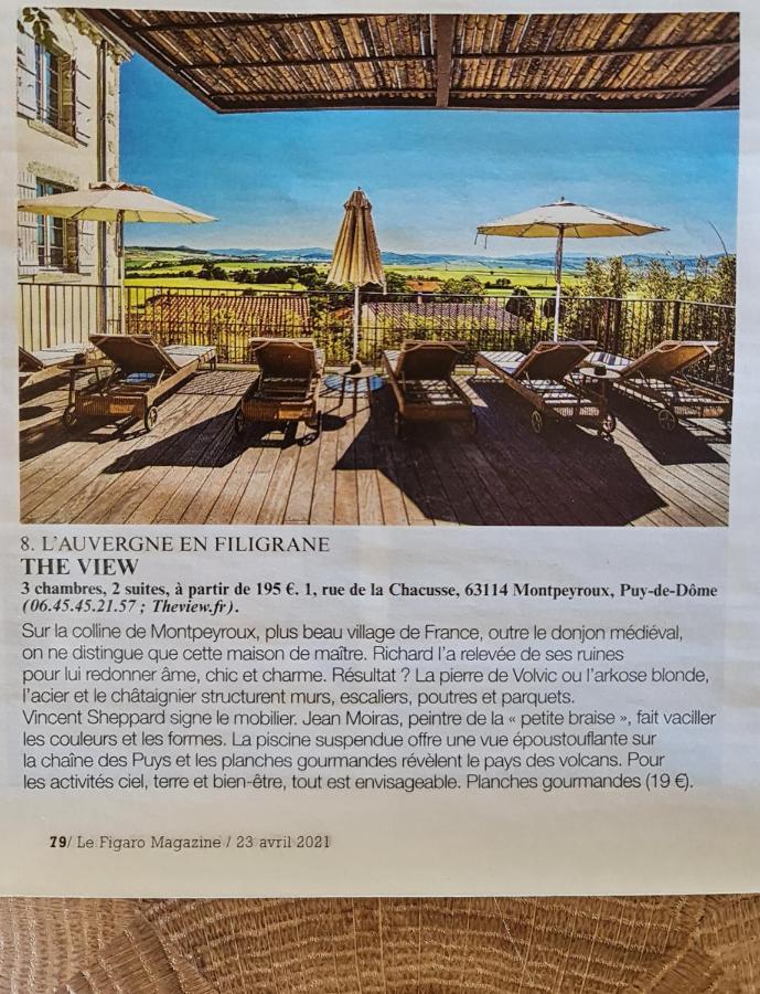 The View - Gite Mont Dore Montpeyroux  Экстерьер фото